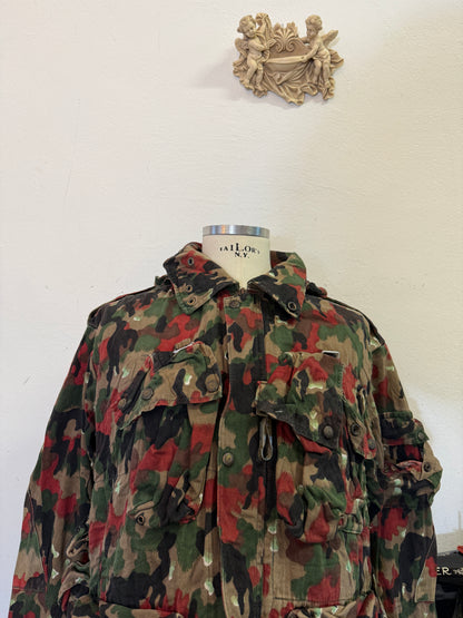 Vintage Swiss Army Camo Jacket M70 “M/L”
