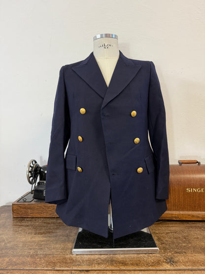 Vintage 00’s Italian Navy Double Breasted Jacket “XS/S”