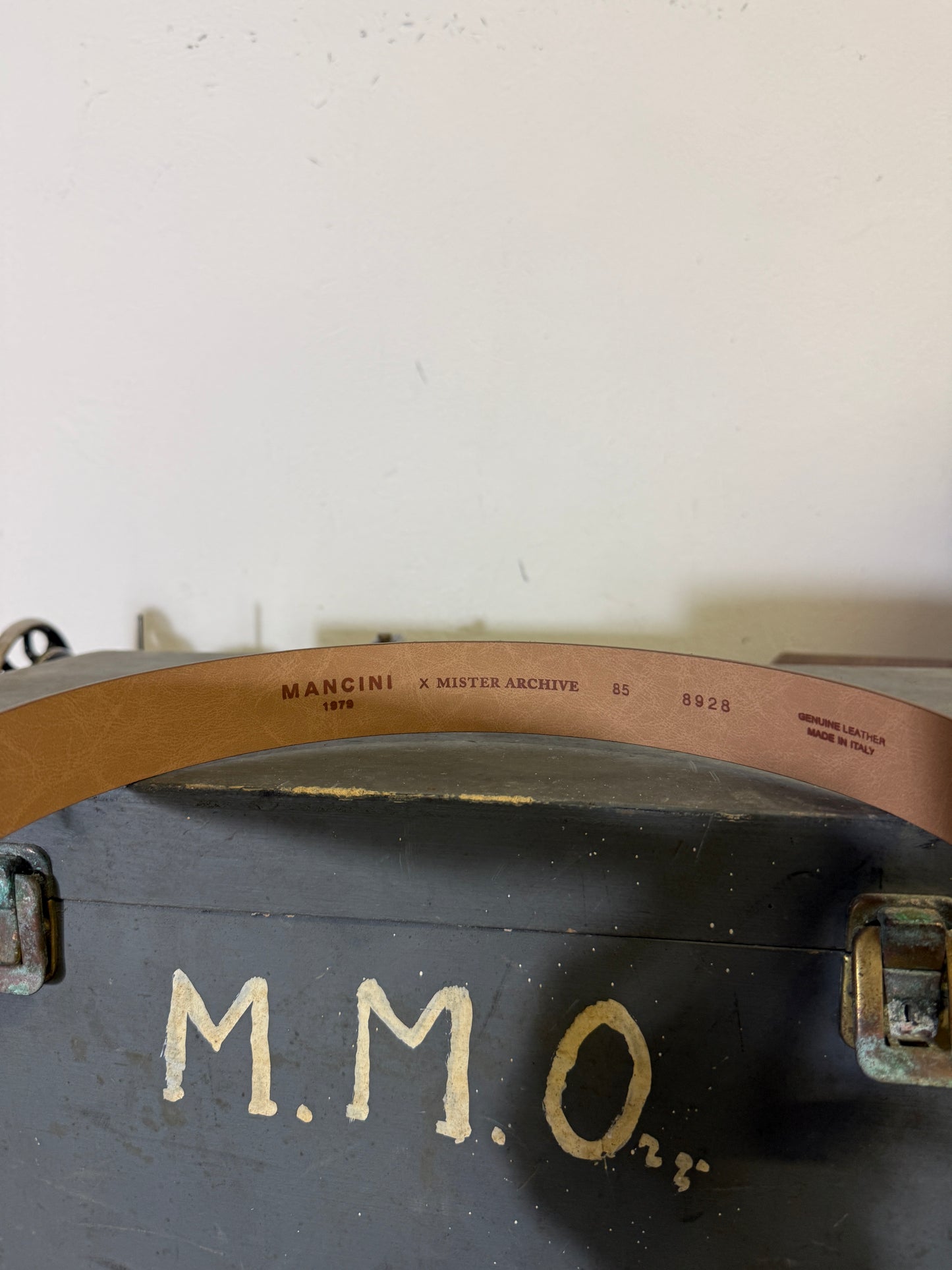 Western Suede Belt - Mancini 1979 x Mister Archive®