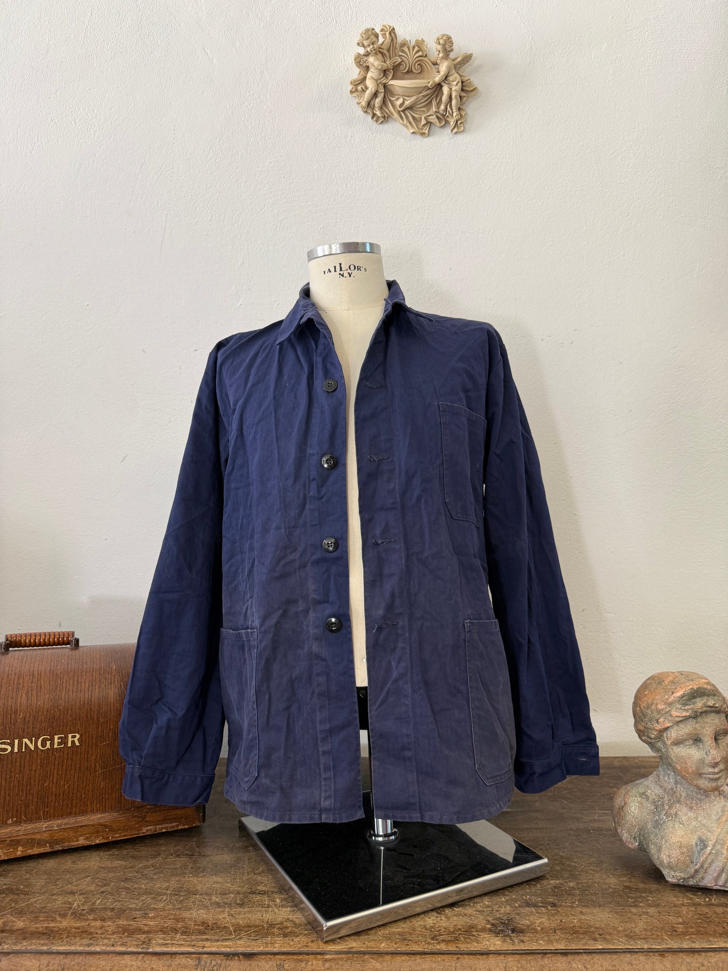 Vintage 90’s German Army Work Jacket HBT “L”