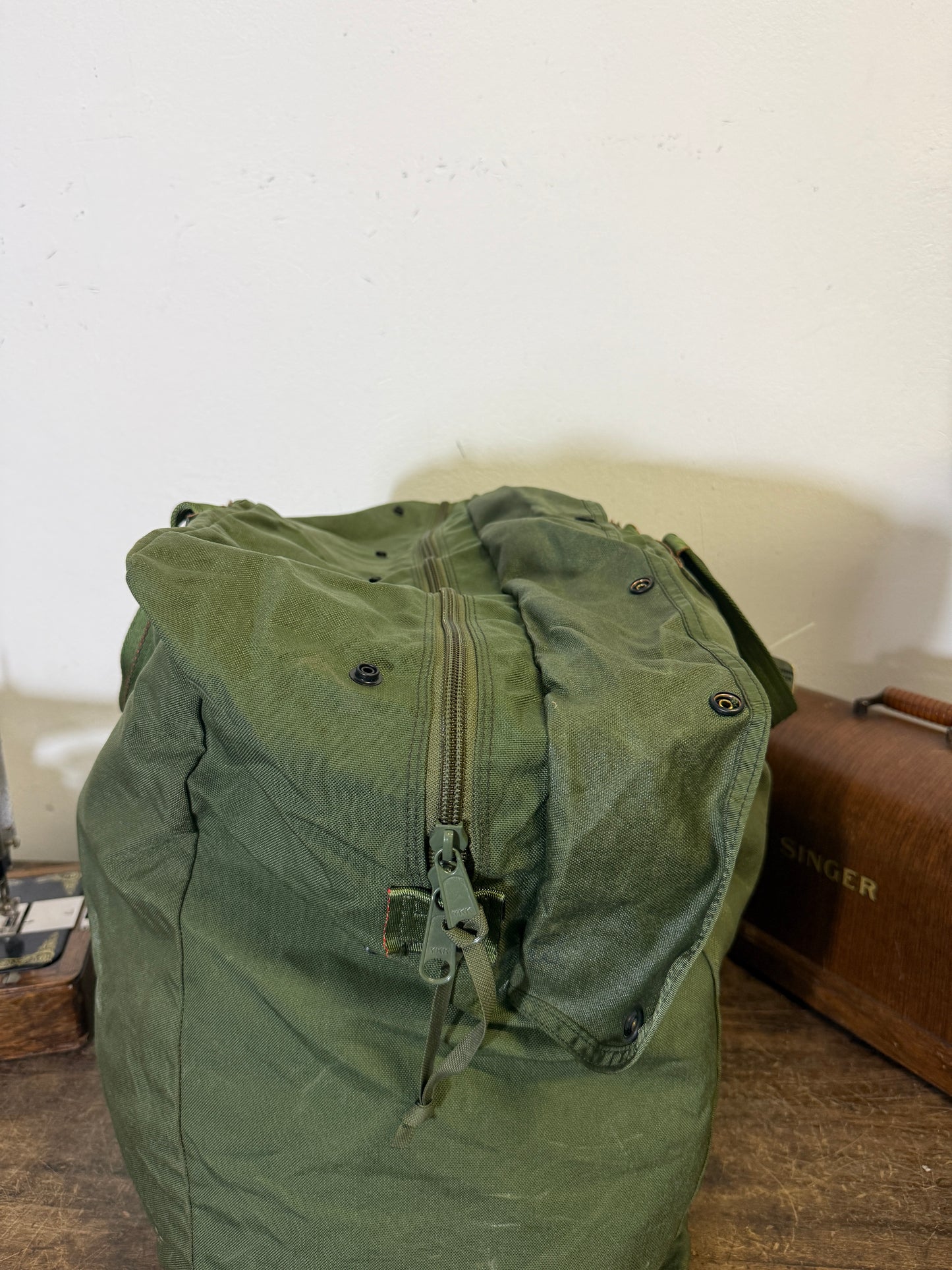 Vintage Nylon Us Flyers Kit Bag