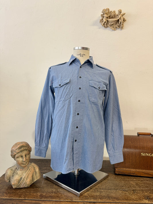 Vintage 90’s Italian Navy Shirt “M”