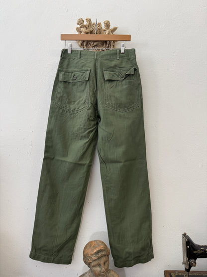 Vintage Og 107 Us Army Fatigue Pants “W29”