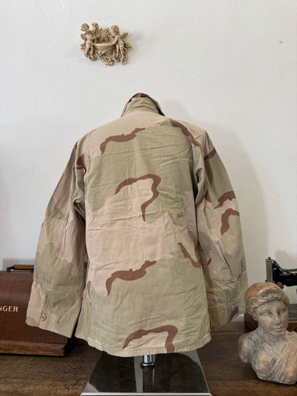 Vintage BDU Camo Jacket Ripstop US Army – L