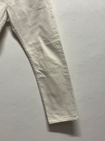 Selvedge Trousers in Japanese Ecru Fabric “W34”