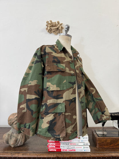 Vintage Woodland Jacket Us Army “M”