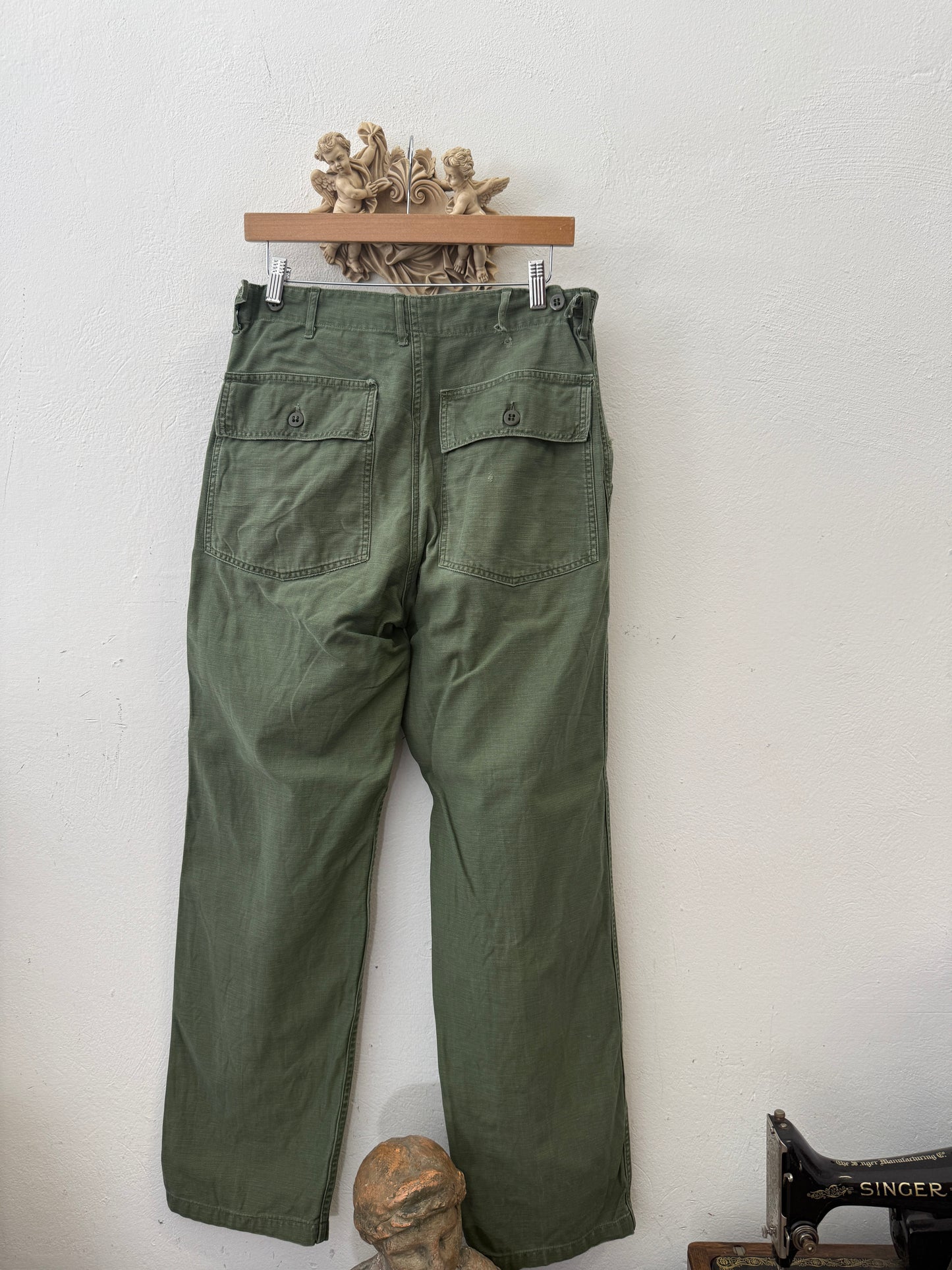 Vintage Og 107 Us Army Fatigue Pants “W31”