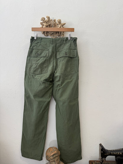 Vintage Og 107 Us Army Fatigue Pants “W31”