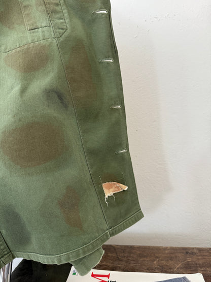 Vintage Camo Shirt Us Army Vietnam - Custom “L”