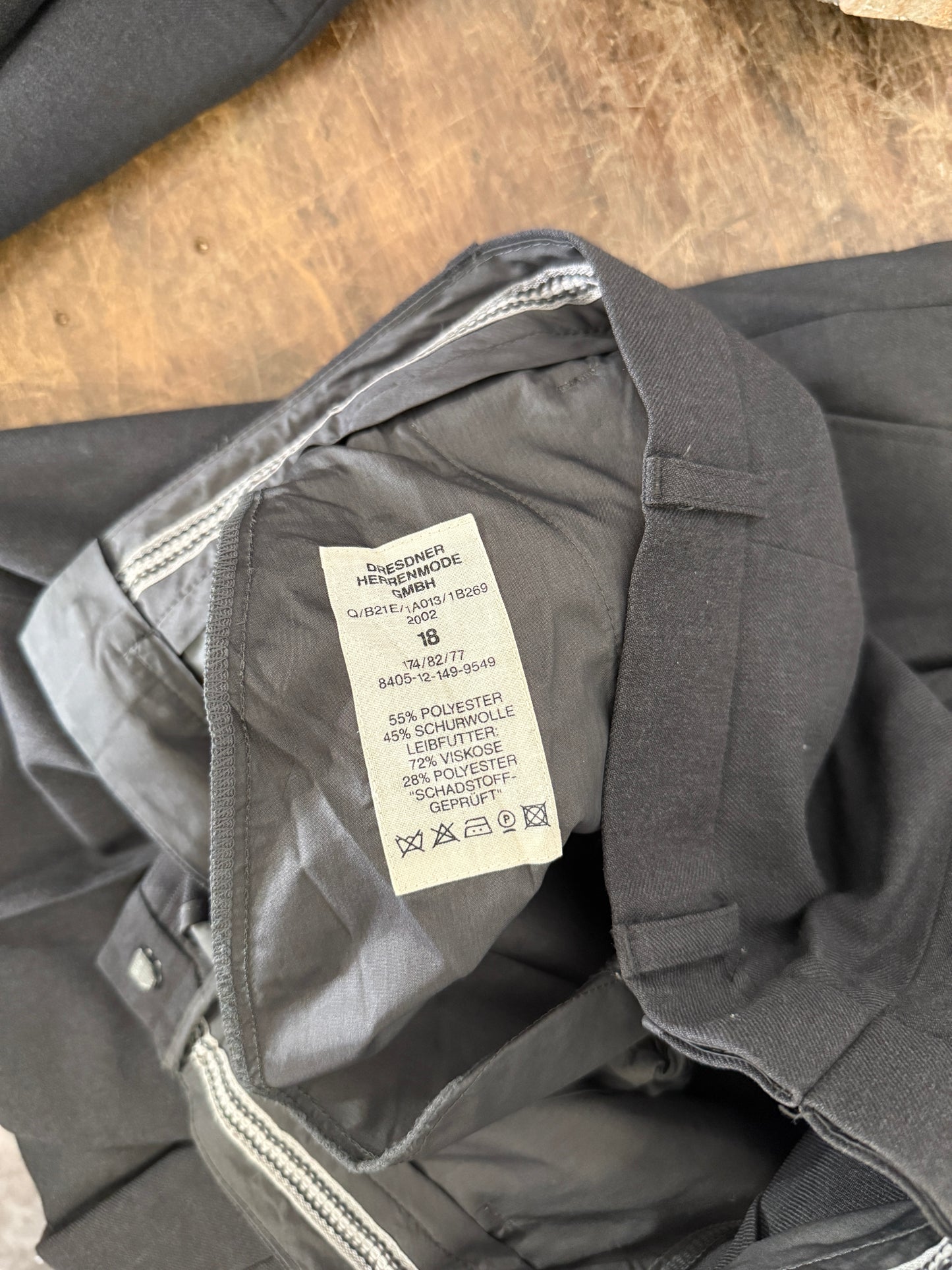 Vintage German Army Wool Pants