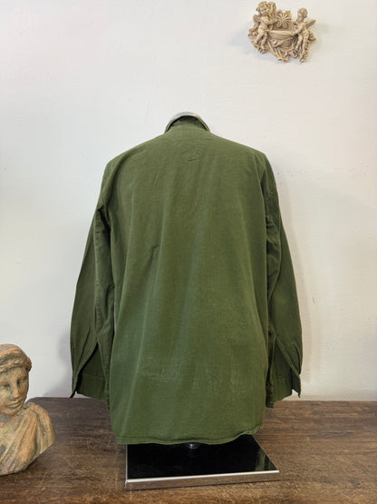 Vintage 80’s Swedish Army Shirt “L”