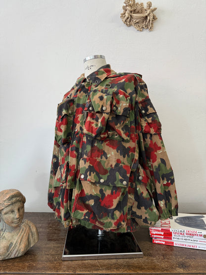 Vintage Swiss Army Camo Jacket M70 “L”