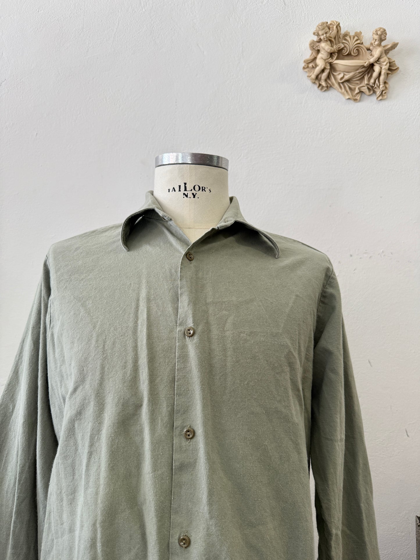 Vintage Swedish Army Shirt “M/L”
