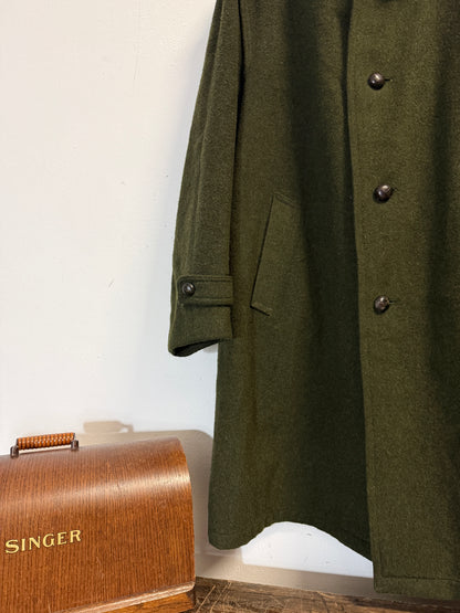 Vintage 80’s Loden Coat “XL”