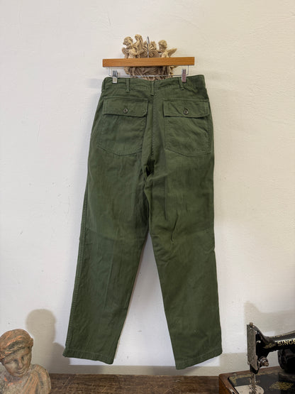 Vintage Og 107 Us Army Fatigue Pants “W31”