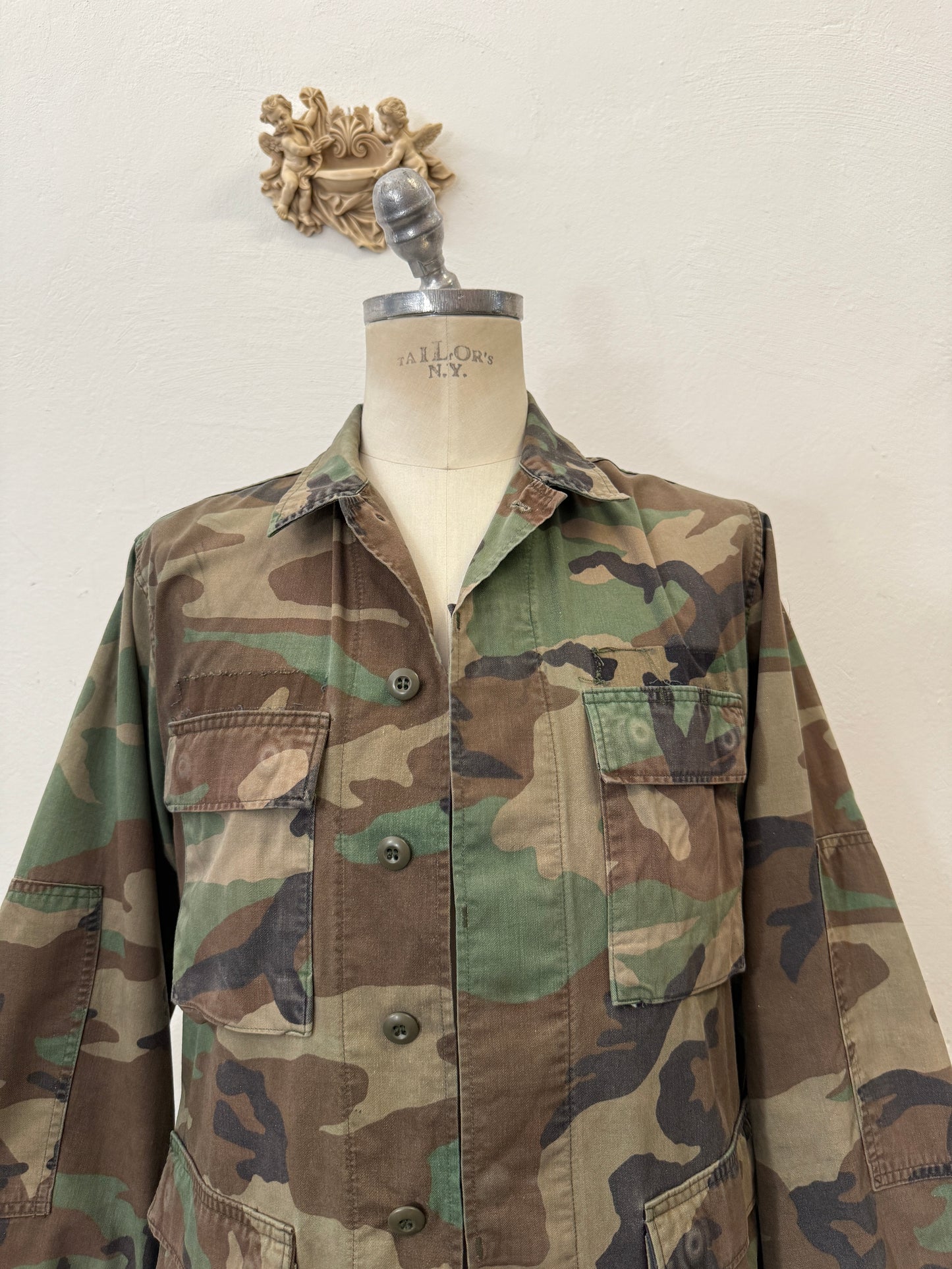 Vintage Woodland Jacket Us Army “S/M”
