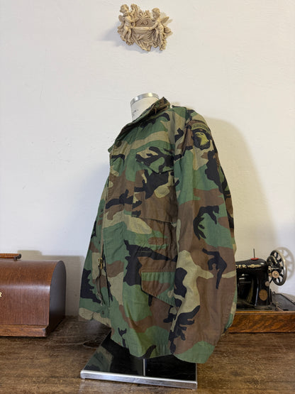 Vintage Woodland Field Jacket M65 Us Army “L/XL”