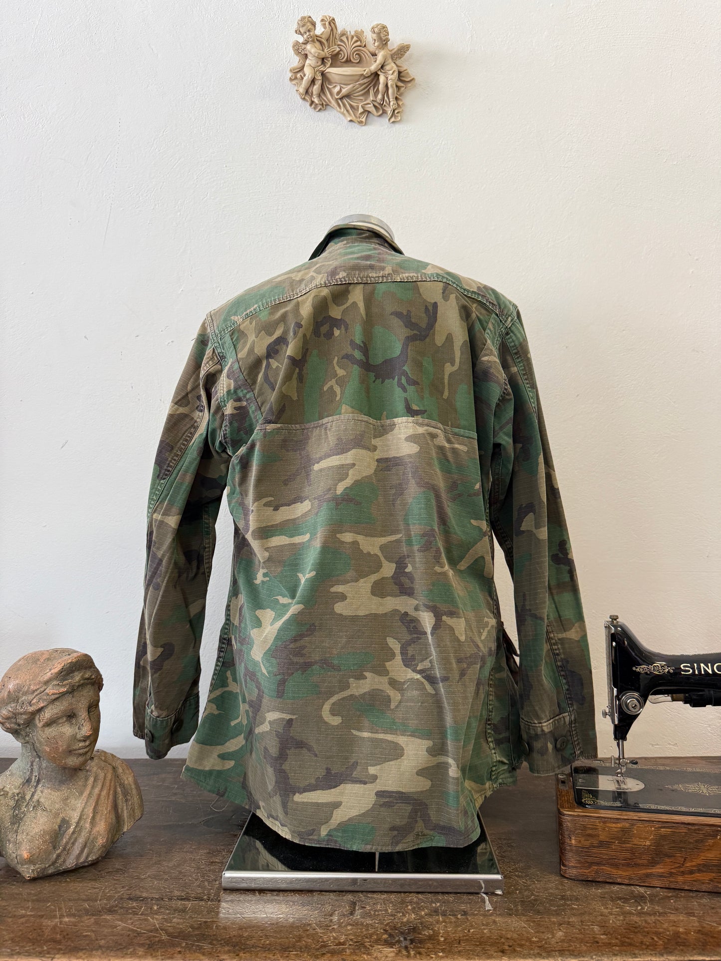 Vintage BDU Camo Jacket Ripstop “M/L”