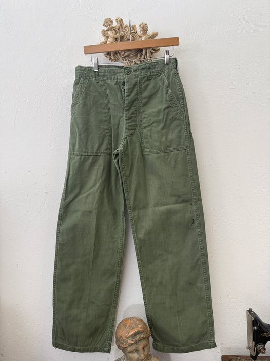 Vintage Og 107 Us Army Fatigue Pants “W29”