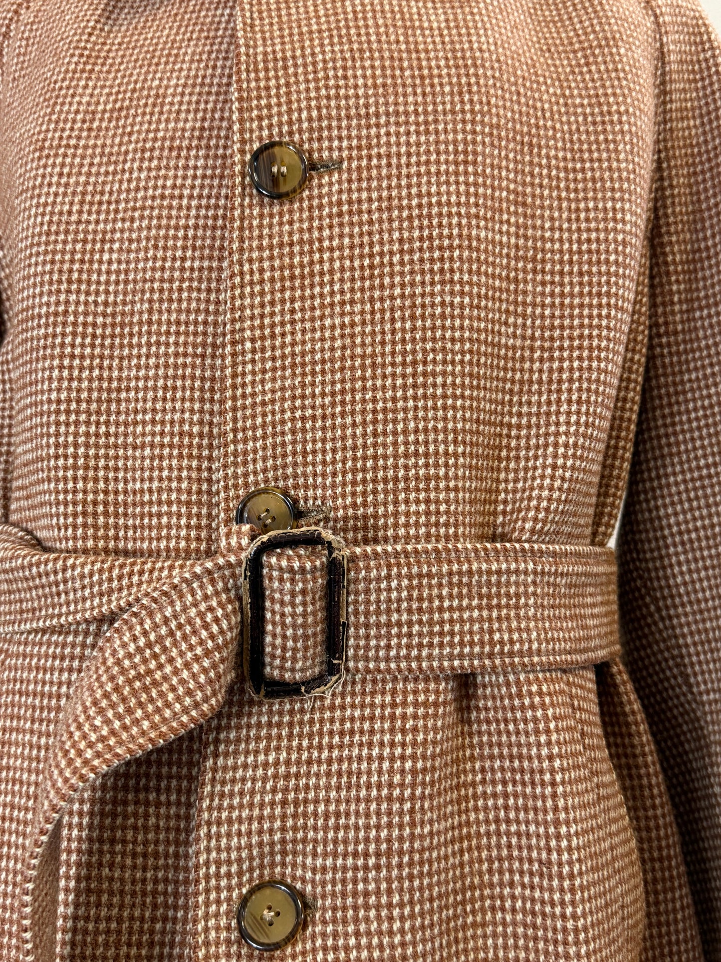 Vintage Harris Tweed Coat “L”