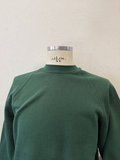 Russell Green Crewneck Raglan