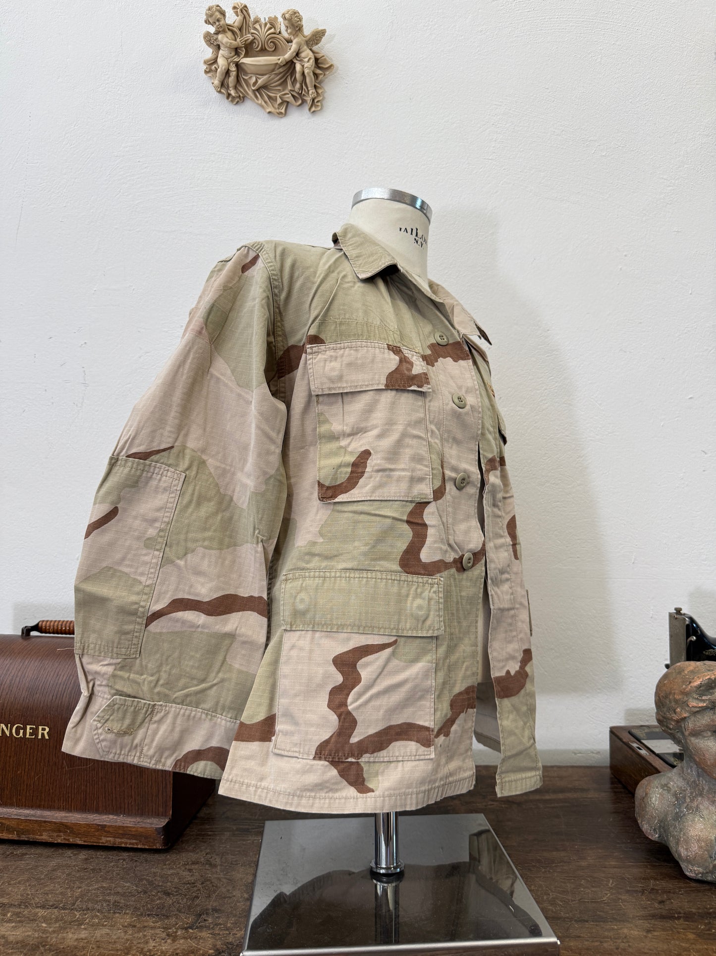 Vintage BDU Camo Jacket Ripstop US Army “M”