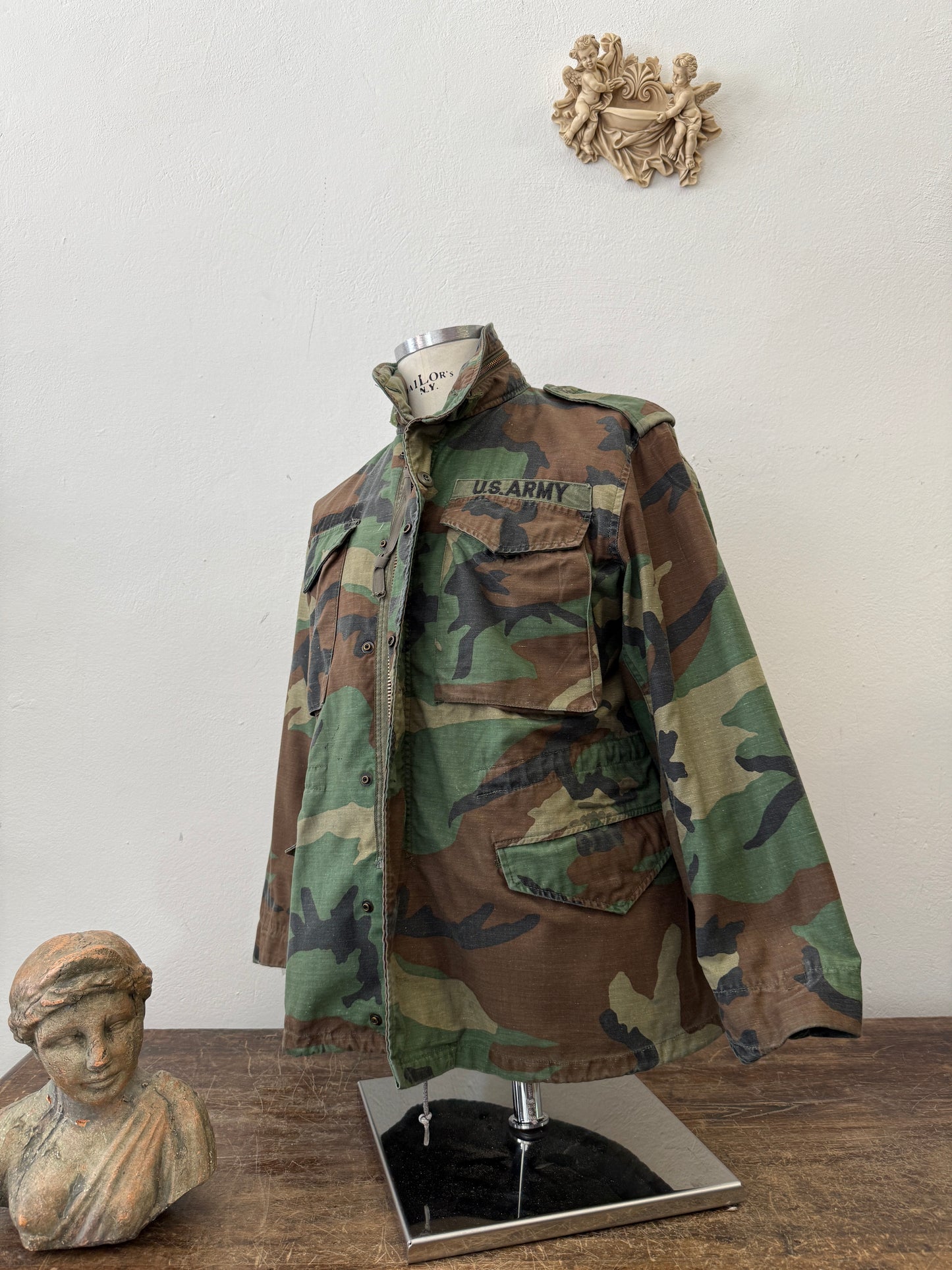 Vintage Woodland Field Jacket M65 Us Army “S”