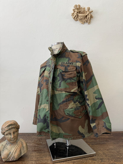 Vintage Woodland Field Jacket M65 Us Army “S”