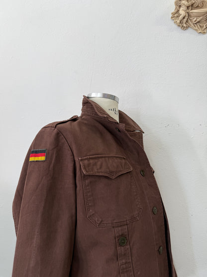 Vintage Moleskin German Army Jacket “S/M”