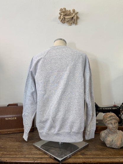 Army Air Base Salt Lake City Utah Raglan Grey Sweatshirt - Mister Archive®