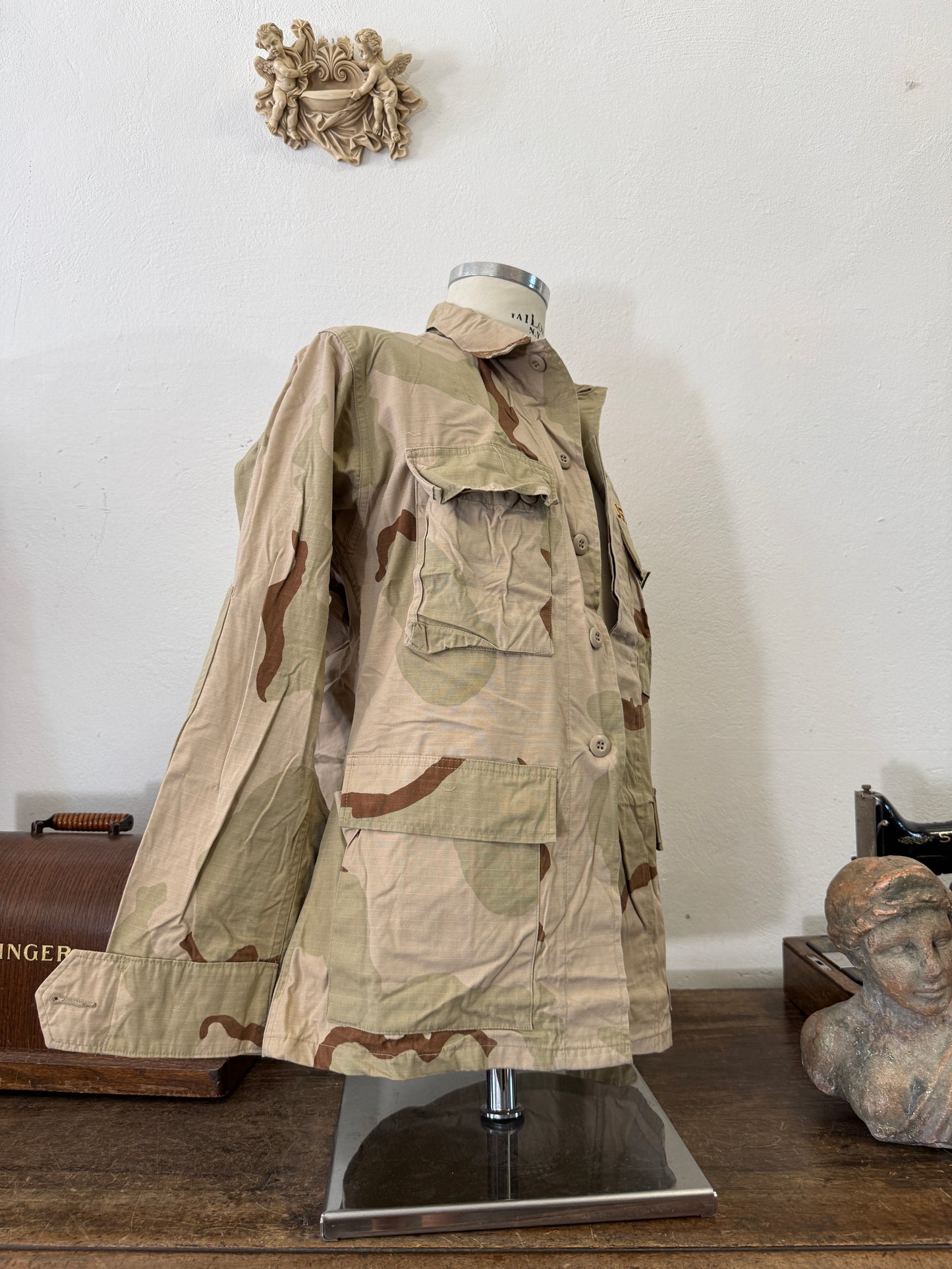 Vintage BDU Camo Jacket Ripstop US Army “M”
