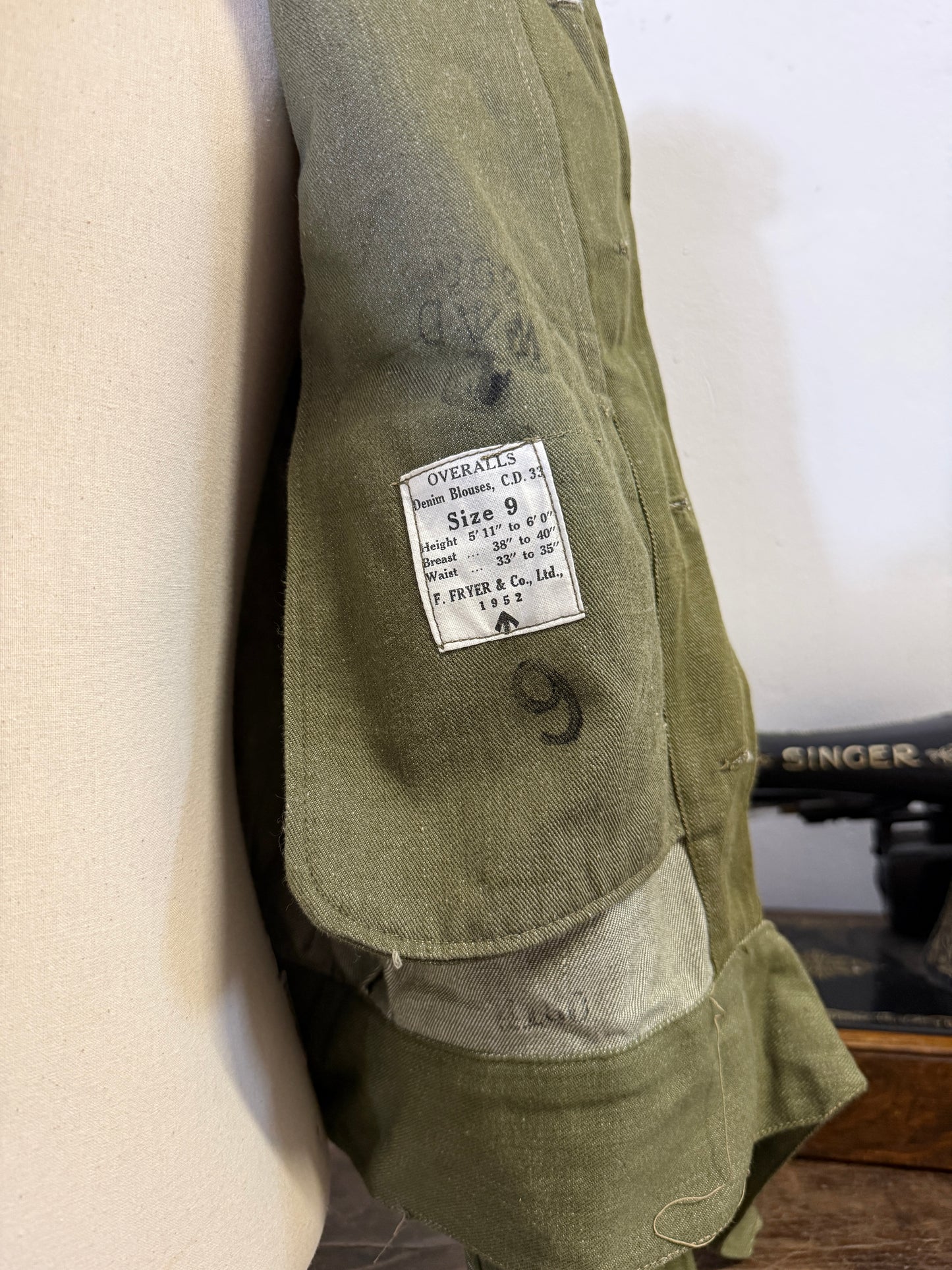 Vintage 50’s British Army Jacket “M”