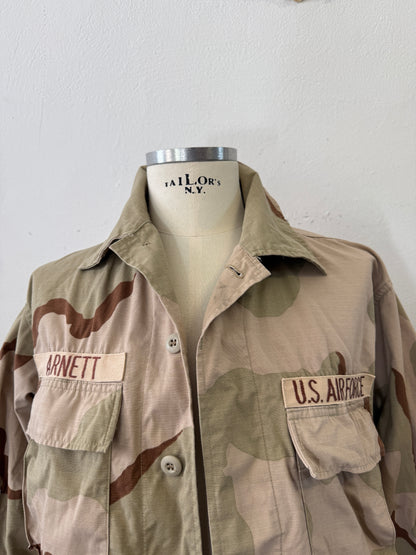 Vintage BDU Camo Jacket Ripstop US Army – L/XL