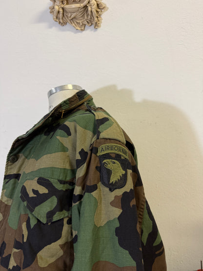 Vintage Woodland Field Jacket M65 Us Army “L/XL”