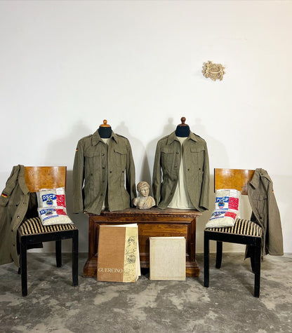veste en laine de l’armée allemande vintage