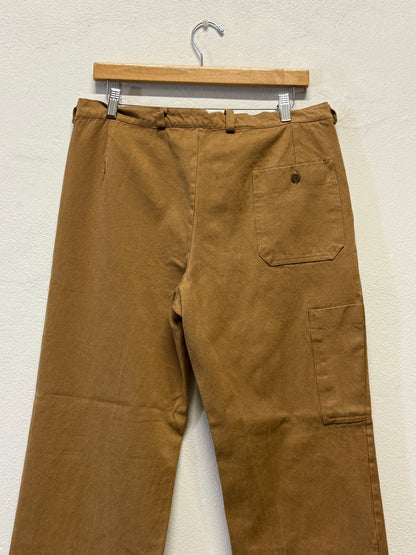 Vintage 80’s Brown Work Pants “W33”