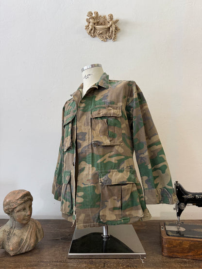 Vintage BDU Camo Jacket Ripstop “S”