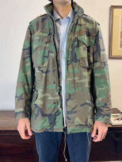 Vintage Woodland Field Jacket M65 Us Army “XL”