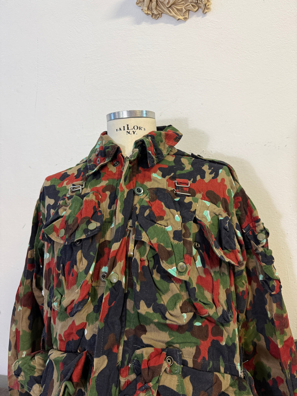 Vintage Swiss Army Camo Jacket M70 “L”