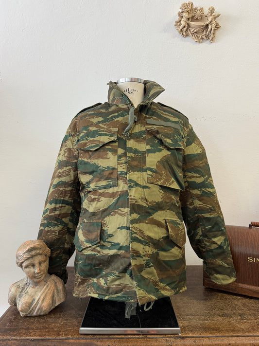 Vintage Greek Army Field Jacket M65 With Liner “L”