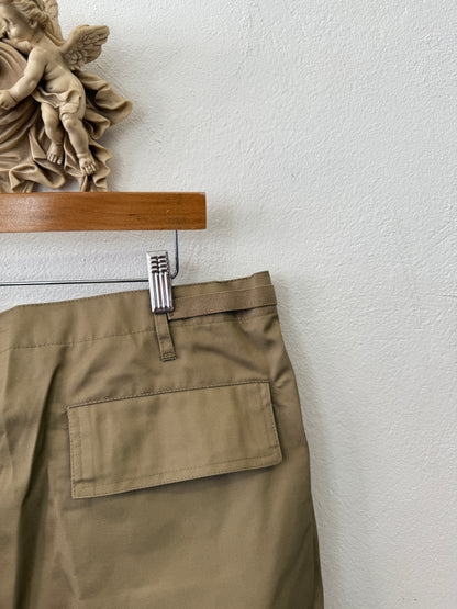 Beige Cargo Short