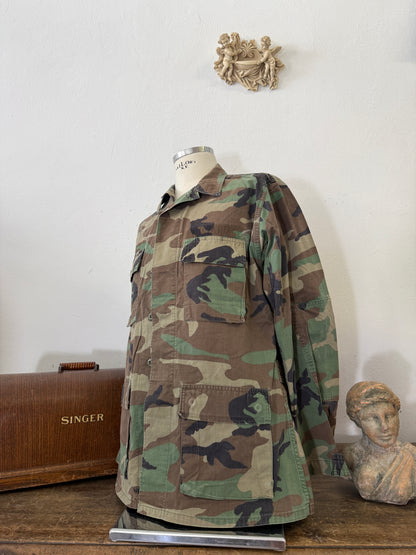 Vintage Ripstop Woodland Us Army Jacket “L/XL”