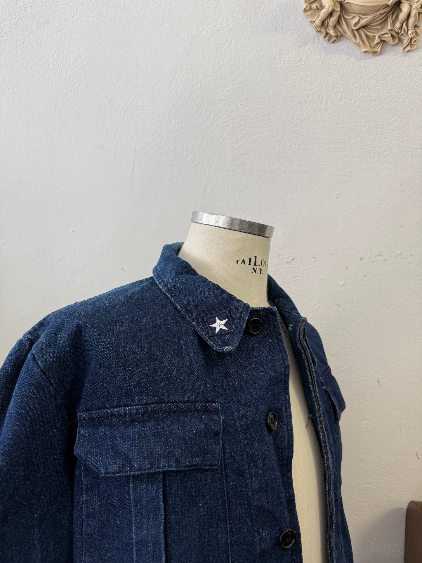 Vintage 90’s Italian Navy Jacket “M”