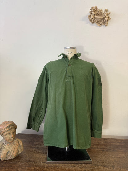 Vintage 80’s Swedish Army Shirt “M”