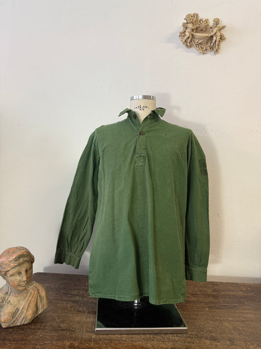 Vintage 80’s Swedish Army Shirt “M”
