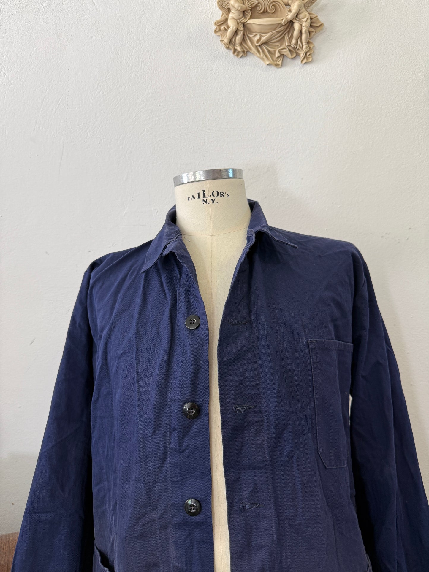 Vintage 90’s German Army Work Jacket HBT “L”