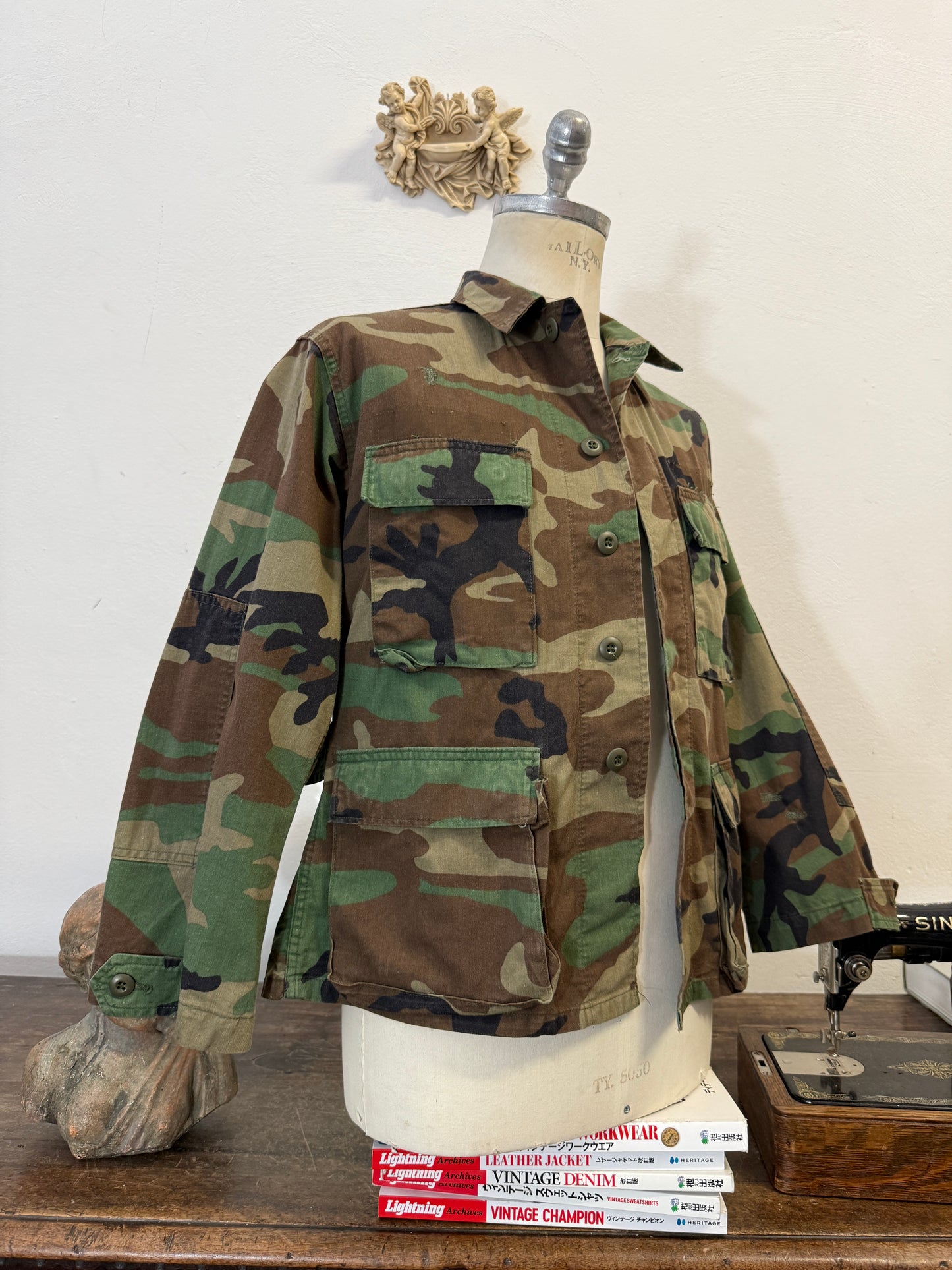Vintage Woodland Jacket Us Army “S”