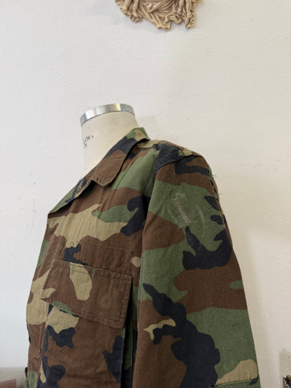 Vintage Woodland Us Army Jacket “L”