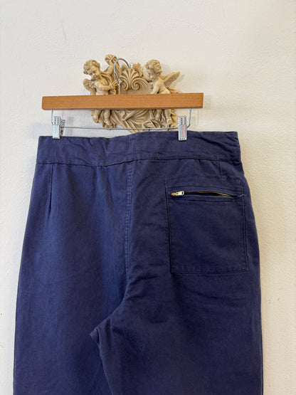 Vintage 80’s Italian Navy Pants “W35”