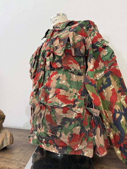 Vintage Swiss Army Camo Jacket M70 “L/XL”